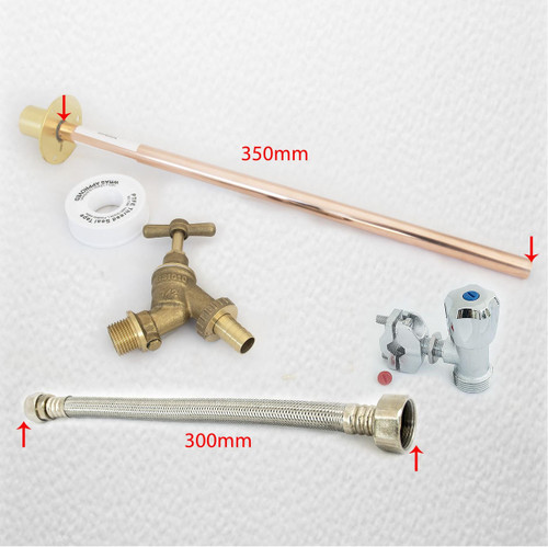 FixTheBog‚Ñ¢ Garden Tap Kit - easily fit a new hose tap with check and isolation valve FTB2577 5055639133686