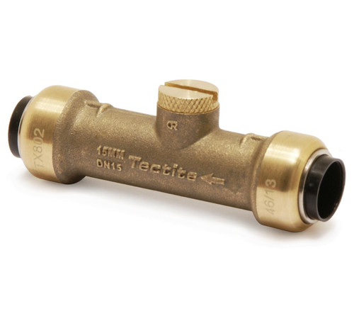 Pegler Double Check Valve, Push-fit x Push-fit 66013 TX802 Tectite FTB13100 5022050573131