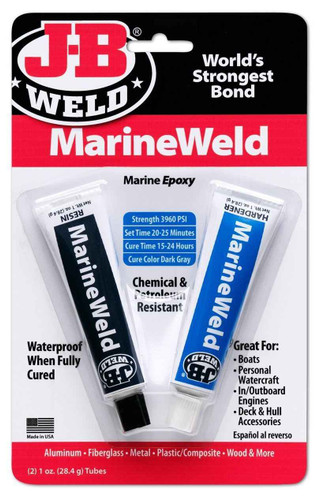 J-B Weld Dark Grey Marineweld 8272 FTB2406 5055639199859