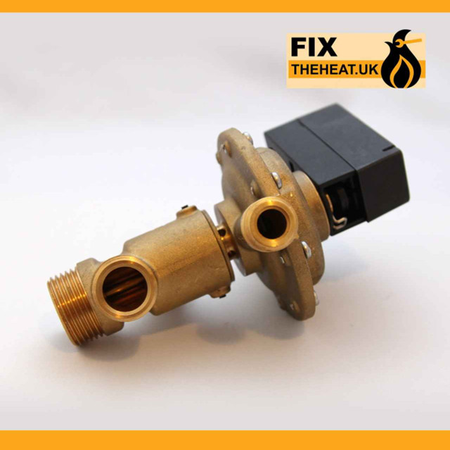 Combi Boilers 3 Way Diverter Valve Fits Glowword Halstead Quattro Trio