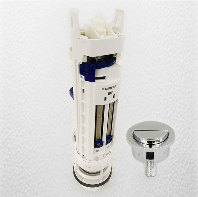 Siamp Optima 49 Toilet Push Button Dual Flush Fits Some Jacuzzi Twyford