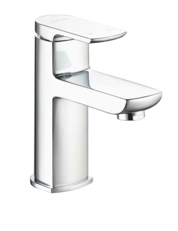 Aqualisa DTLPTCH Downtown Basin Mixer Tap Large Includes Click Clack Waste FTB12002 5023942272972