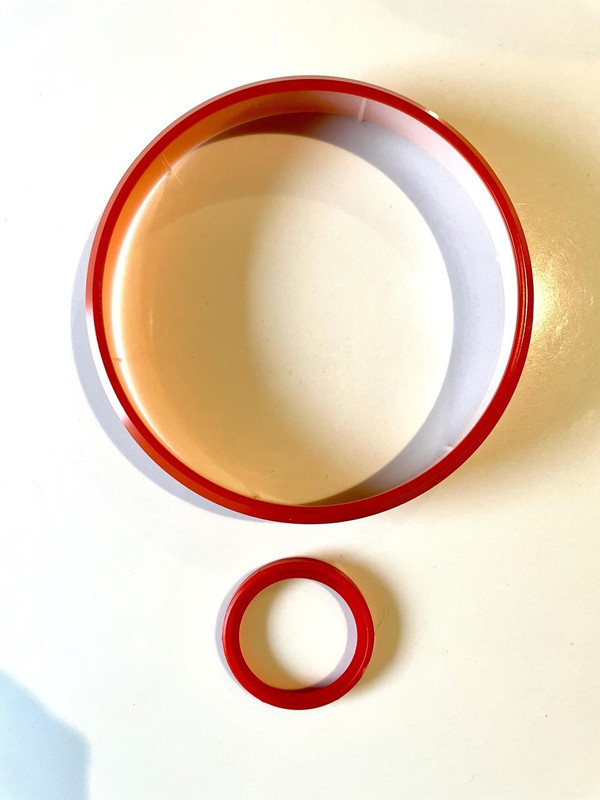 Aqualisa 910607 Handset Ring And Controller Bezel Ring Pack - Sunrise Orange FTB12421 5023942240674