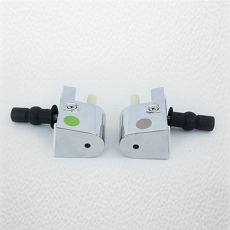 UV074AA Della Exacto soft close Soft Close Della Toilet Seat Hinges Chrome FTB1286 5397010082764