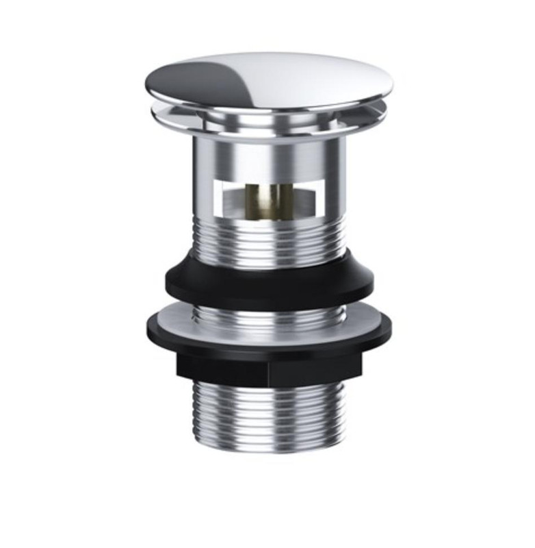 Viva Slotted Round Clicker Basin Waste BW001 FTB12796 5060262731468