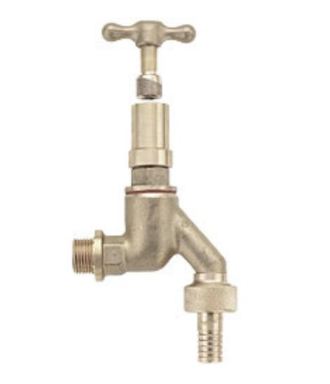 Pegler 508047 brass hose union bibtap with ferrule guard and key bs1010 FTB13009 5022050546340