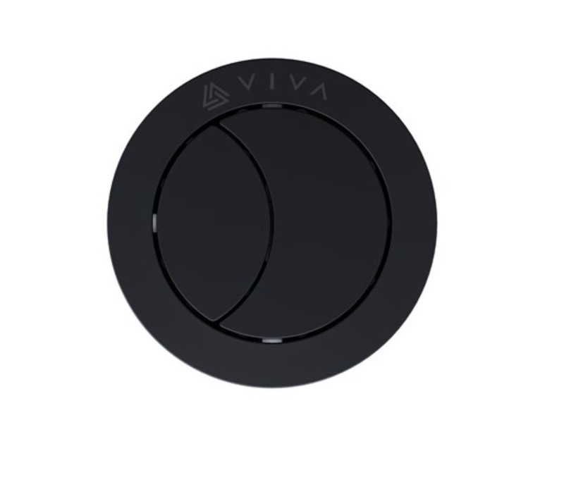 Viva Black UNI Button For Skylo Flush Valves UNI/SBB FTB13041 5060262731567