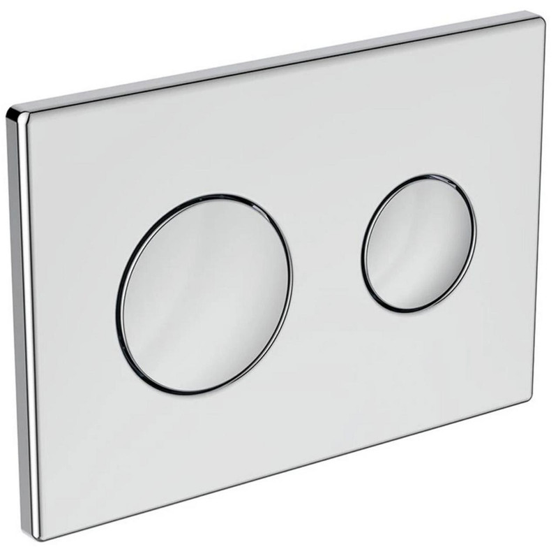 Ideal Standard S1082AA  Conceala 3 Dual Flush Plate Chrome 2024 version fits S4399AA Conceala 2 FTB13449 5017830557098