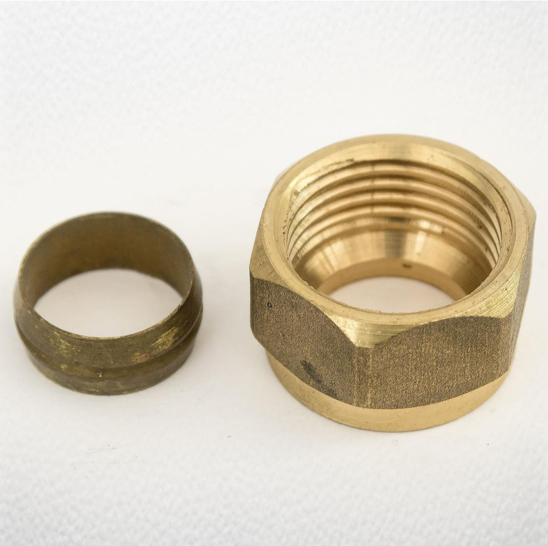 Mira 932.04 Inlet Compression Fittings Pack – Genuine Replacement for Mira Mixer Showers FTB1307 5013181932041