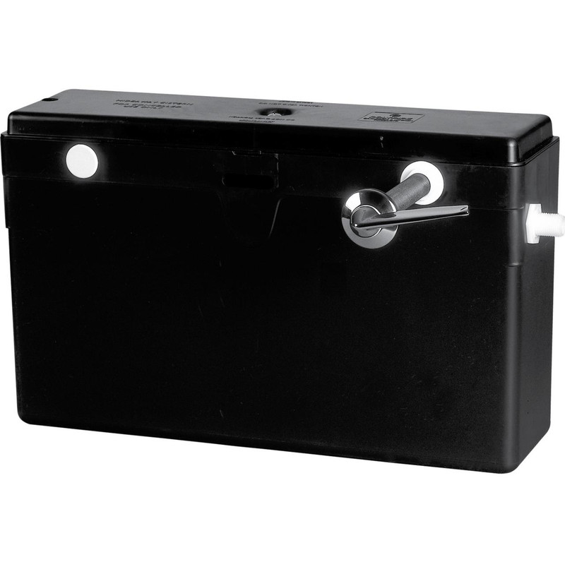 Wirquin Concealed Dual Flush Cistern – Side Entry, Top Access, Dual Overflow, Chrome Lever (CFH14DF) FTB13645 5017134119633