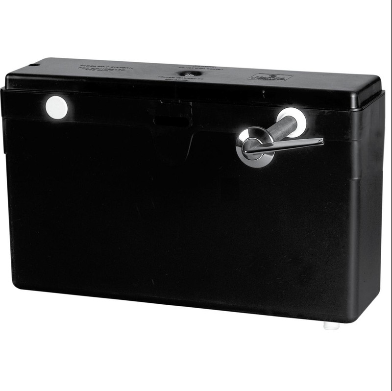 Wirquin CFH16CP Concealed Single Flush Cistern – Bottom Entry, Top Access, Dual Overflow, 210 mm Chrome Lever FTB13649 5017134101379