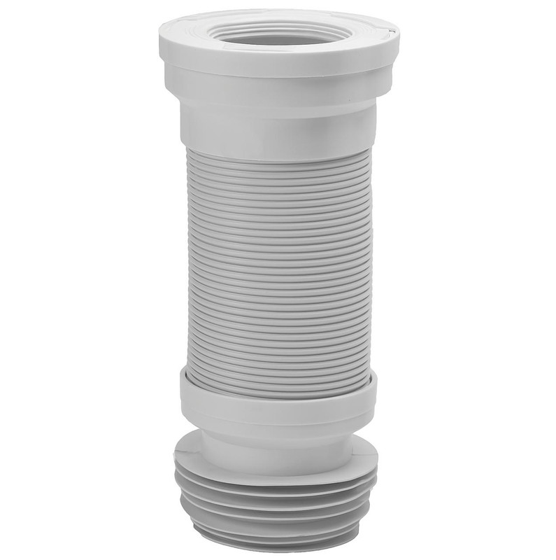 Wirquin Jollyflex Extendable WC Pan Connector 300 – 640 mm – 110 mm Soil, 80 – 105 mm Pan Outlet (70120716) FTB13663 5017134149104