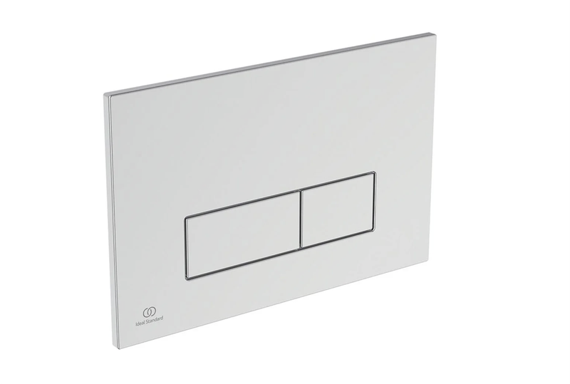 Ideal Standard Oleas M2 Mechanical Dual Flush Plate (IS Logo) Chrome — R0121AA