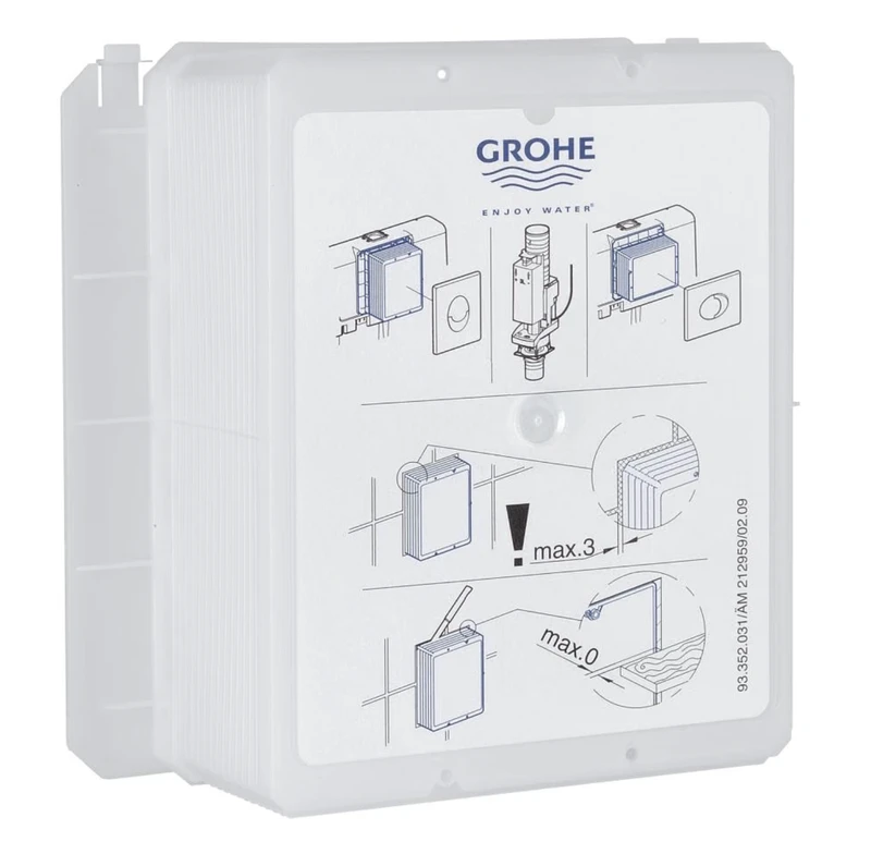 Grohe Revision Shaft for Small Flush Plates — Rapid SL & Uniset (66791000)