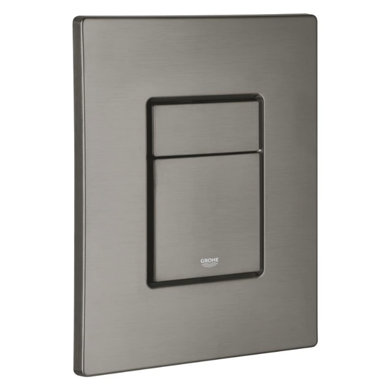 Grohe Skate Cosmopolitan Dual Flush Plate - Brushed Hard Graphite (38732AL0)