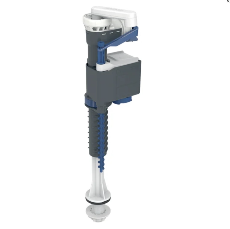 Geberit Type 323AG Bottom Entry Fill Valve - 1/2" Plastic Nipple (136.761.00.1).