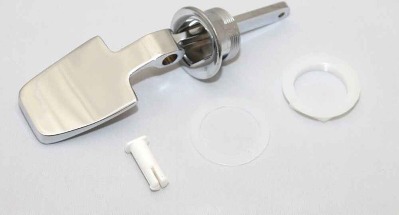 Qualitas Tahiti Replacement Cistern Toilet Wc Side Lever Chrome Paddle FTB1893 5055639130104