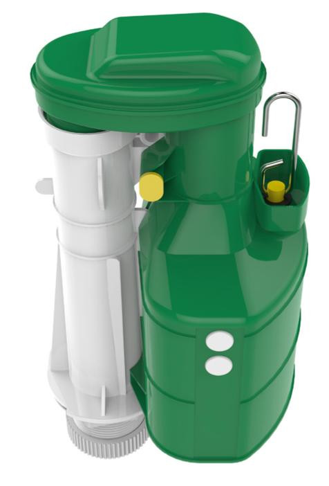 Dudley Turbo S1-11 9 Inch Siphon 317449 Single Flush Brass Rubberline For Wellbottom Cistern Dauntless FTB744 5055639138858