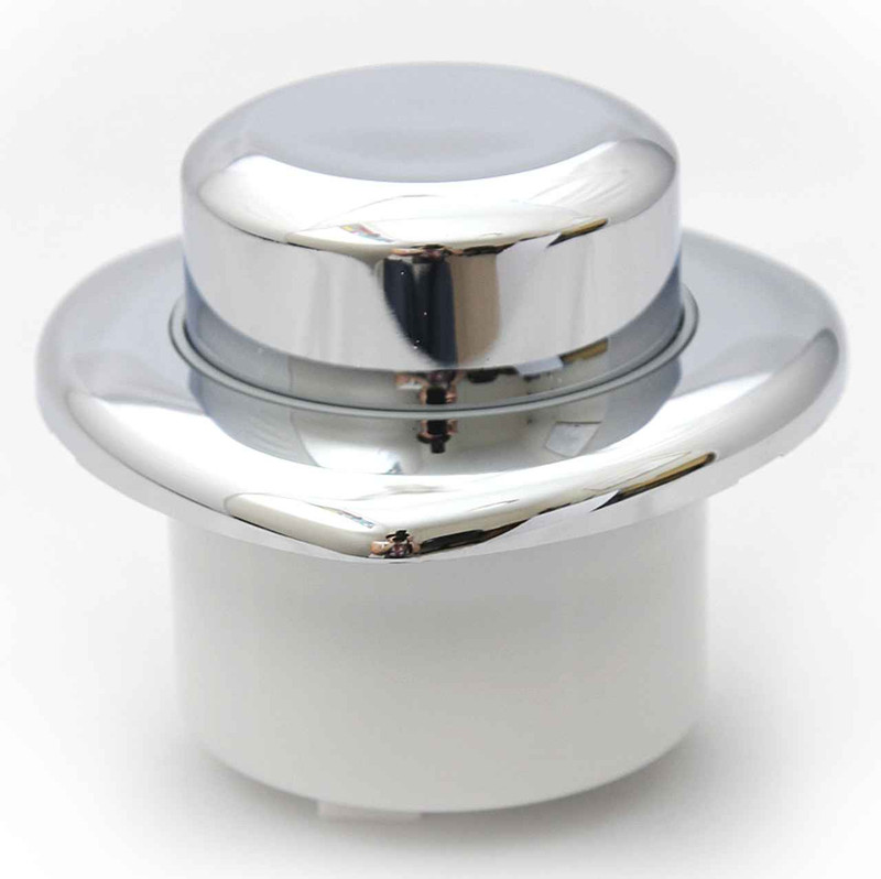 Siamp Doc M Easyflush Single Flush Chrome Plated Button Pneumatic Value FTB089 5055639139398