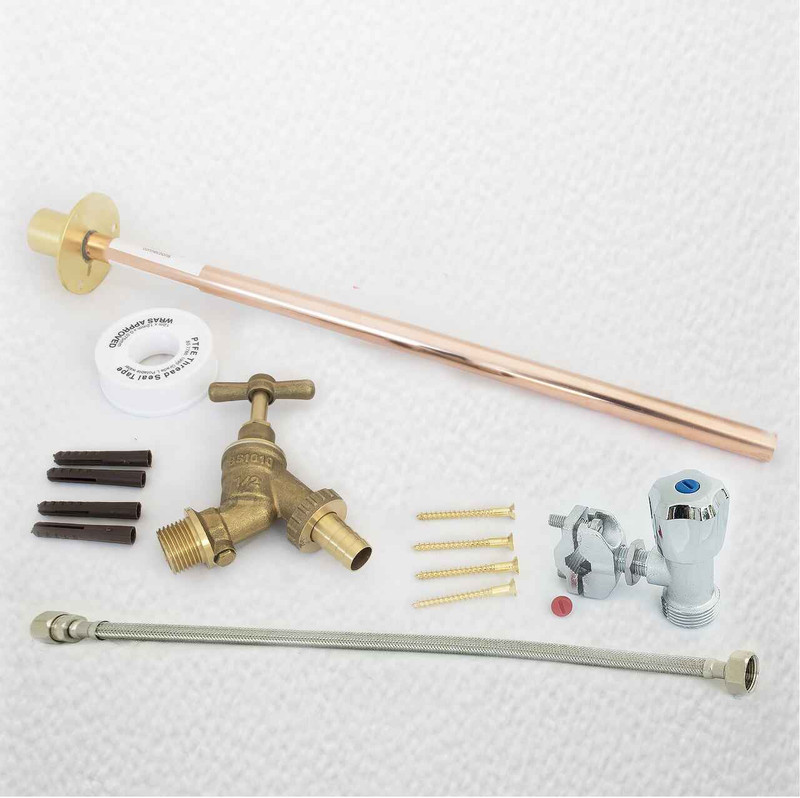 Outdoor Garden Diy Tap Kit Self Cut Diy Fit Brass FTB1396 5055639198463