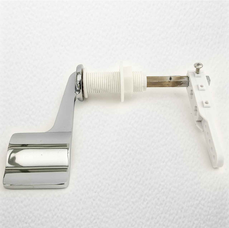 Wirquin Doc M Chrome Wave Lever To Help Flush Toilets Retro Fit To Existing Toilets FTB351 5055639124189