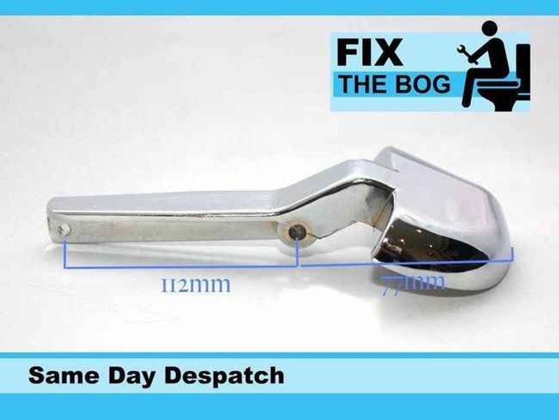 Shires Visions Bolero Firenze Wc Toilet Cistern Lever Chrome Visions Side Lever FTB1872 5055639138810