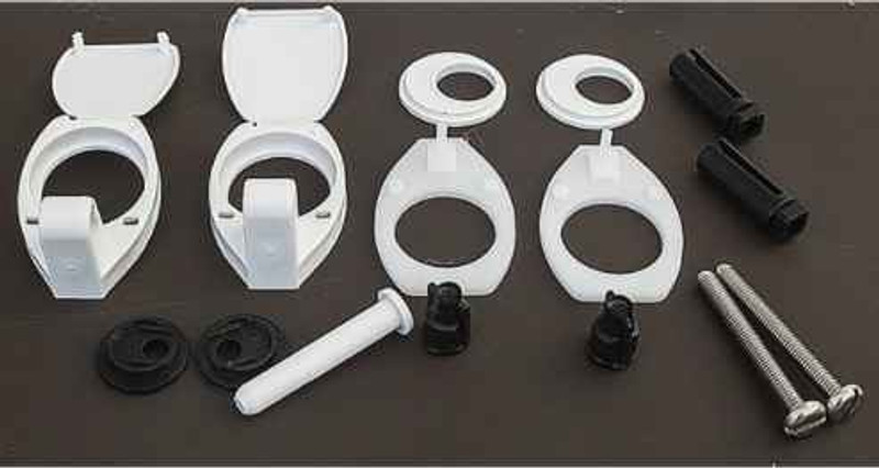 Armitage Shanks Montana Replacement White Wc Toilet Seat White Hinge Set FTB1162 5055639126763