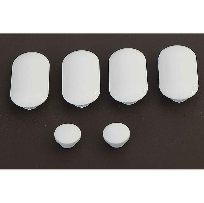 Ideal Standard T217801 Tesi Ventuno Seat Buffers White FTB213 5055639123649