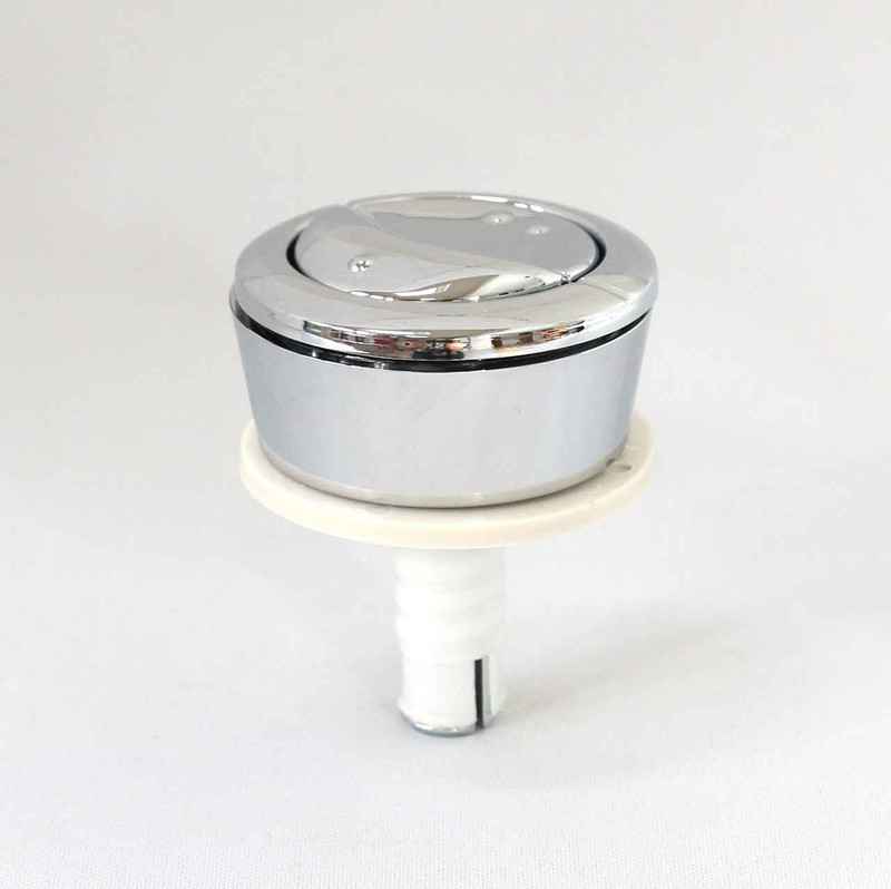 Wirquin Dual Flush Button Old Model 48Mm Dia White Backnut Pre 2007 FTB803 45445321075