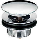 Press Down Bath Waste Chrome On Solid Brass Quality 1 1/2 Inch FTB641 5055639101869