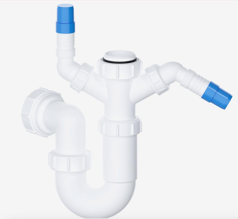 1½" Sink Trap with Twin 135° Nozzles WTST02 FTB2518 5060262730843