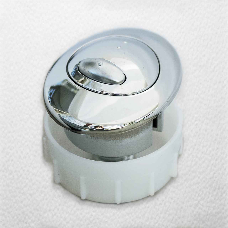 Replacement Chrome Button for NP253 and NP253A flush valves DS FTB806 5055639139626