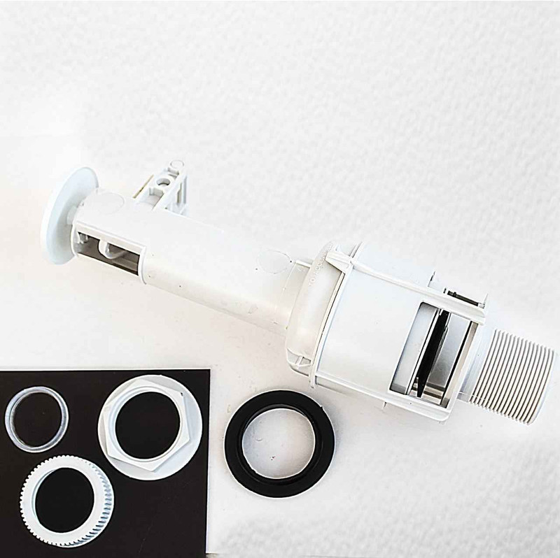 Sottini SV94367 Dual Flush Valve -1.5 Inch 180H 160 O/F Mid Cup 8mm FTB4113 5055639190078