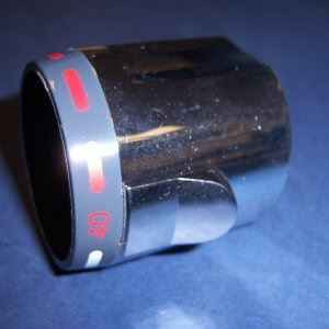 Ideal Standard A954455AA Temperature control handle Red button - Chrome FTB4303 5055639183711