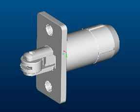 Ideal Standard Lv875Lj Synergy Pivot Roller Catch Assy FTB4590 5055639186583