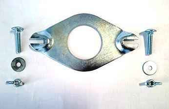 Ideal Standard SV90767 Close Coupled Fixing Kit 2 Inch Outlet Hole Raised Plate Version FTB4760 5055639188280