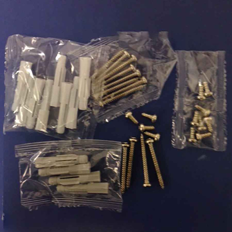 Ideal Standard T001316NU Connect Fixing Screws Set Wall Profile FTB4812 5055639188808