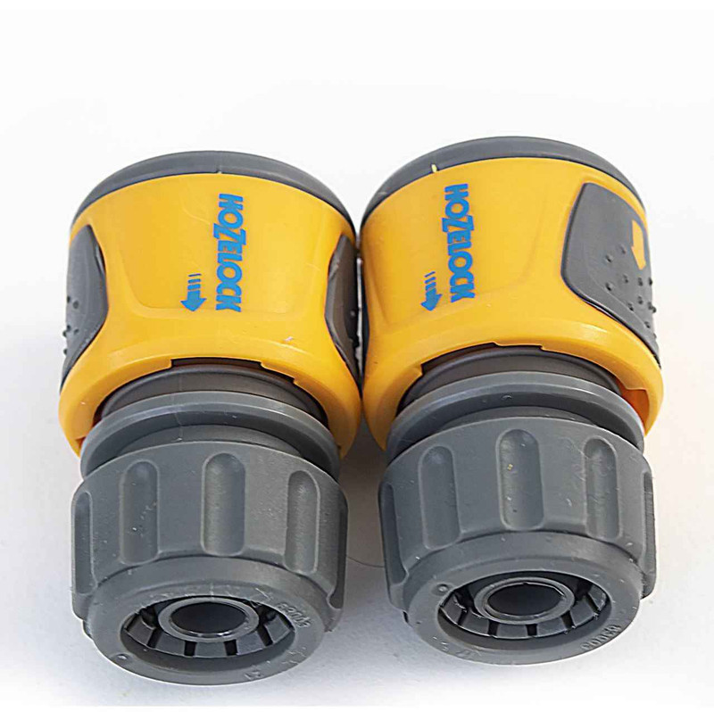 Hozelock NEW Standard Soft Touch Hose End Conn TWIN PACK 2070 6025 FTB4257 5010646059497