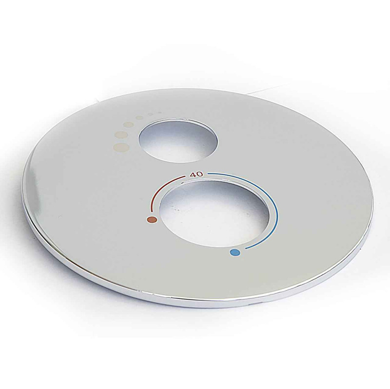 Ideal Standard F960913Aa Round Temperature And Flow Faceplate For Easy Box FTB4523 5055639185913