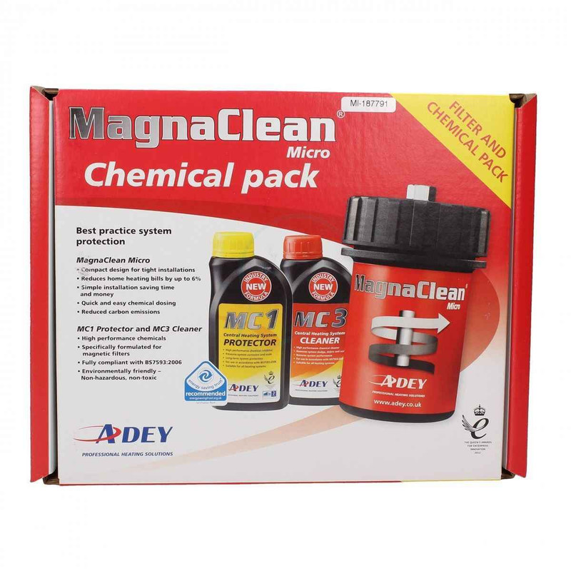 MagnaClean Micro Central Heating Chemical Filter kit MICRO1C FL1-03-01867 FTB5320 5060106370945