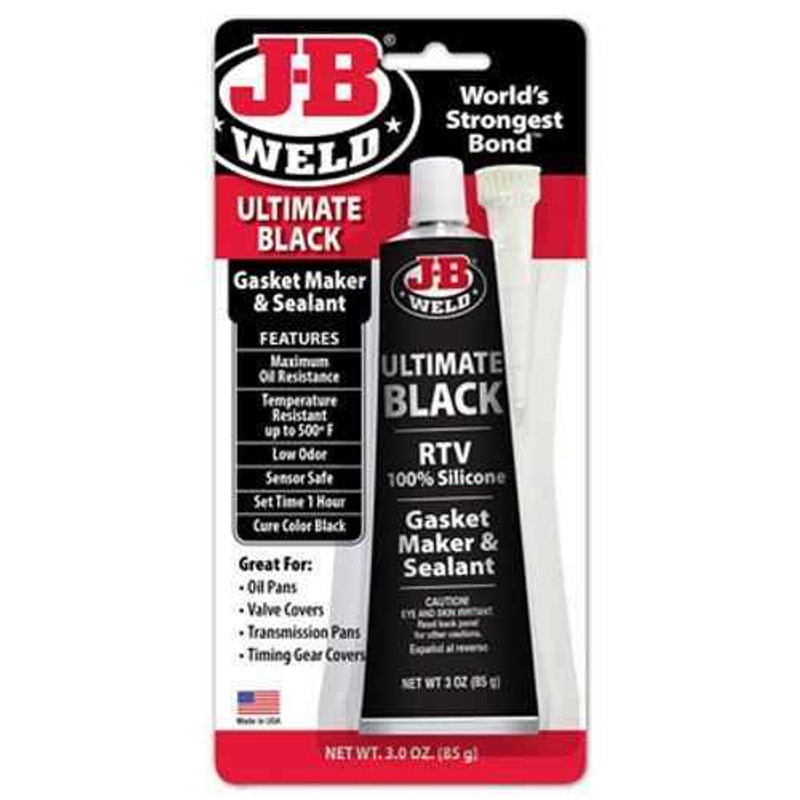 Gasket Marker J-B Weld Sealant -Ultimate Black RTV 85g 32329 FTB5351 43425323293 Gasket Marker J-B Weld Sealant -Ultimate Black RTV 85g 32329 FTB5351 43425323293