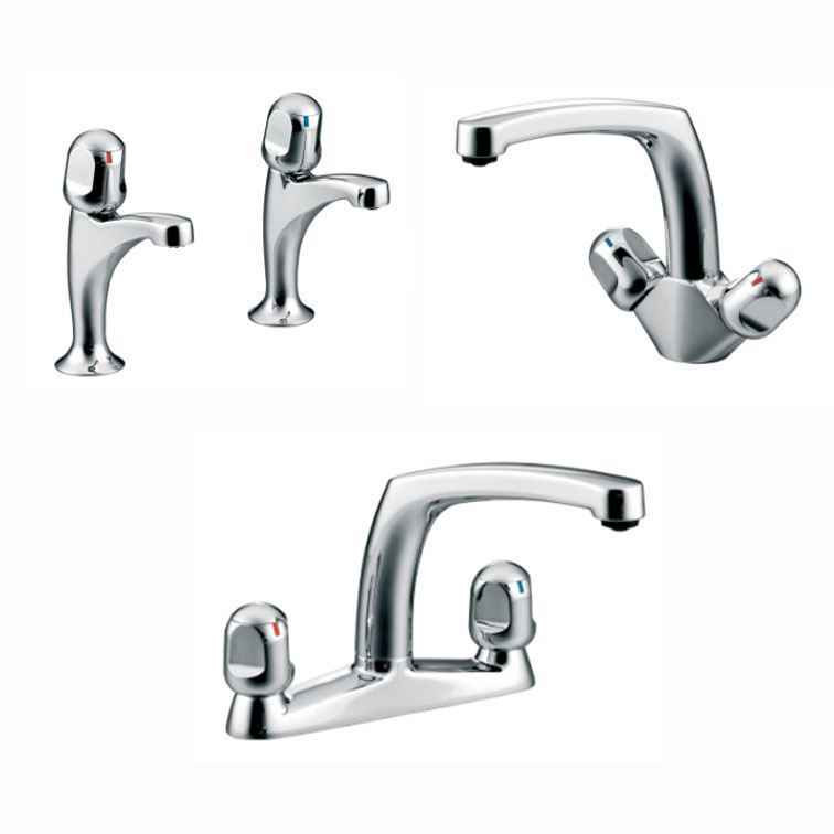 FixTheBog Armitage Shanks Sandringham sink pair 2x original Tap cartridges Pair BSP 1/2 x 18 spline A951130NU11 FTB7116 5055639178199