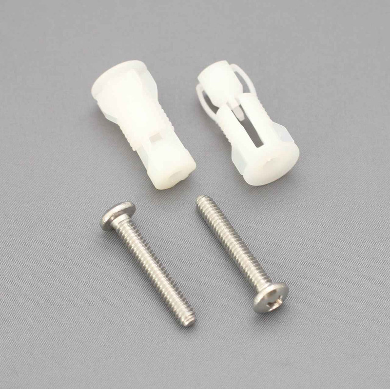 Roca Pair of Top Fix toilet Seat Screws and Bushes for Fixing Seats to Pan AI0002400R FTB2475 8433290303735 Roca Pair of Top Fix toilet Seat Screws and Bushes for Fixing Seats to Pan AI0002400R FTB2475 8433290303735
