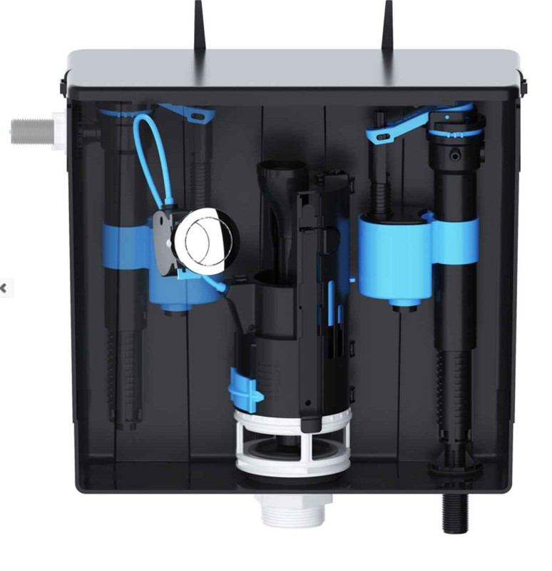 Viva Skylo Concealed Dual Flush Built In Cistern SKYCC01 FTB2801 5060262731123