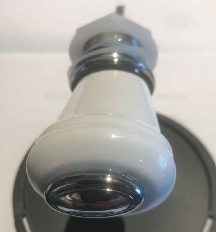 FixTheBog Replacement traditional porcelain style lever 34mm Cistern hole required FTB6032 5055639171619