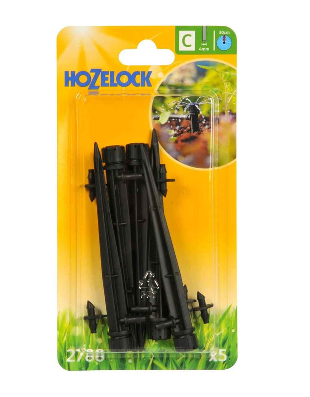 Hozelock 2788 End of Line Adjustable Mini Sprinkler on Stake FTB6107 5010646040501