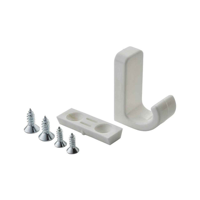Armitage Shanks S5093ACC Screw to wall clothes hook White finish FTB10373 5017830484097
