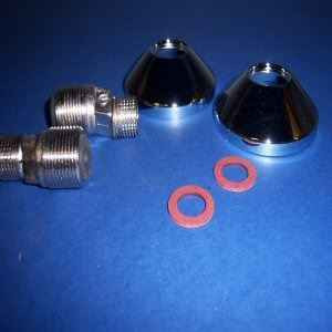 Ideal Standard A960975Aa Idyll Connector Link And Escutcheon Set - Chrome Chrome Finish FTB10370 5017830432821