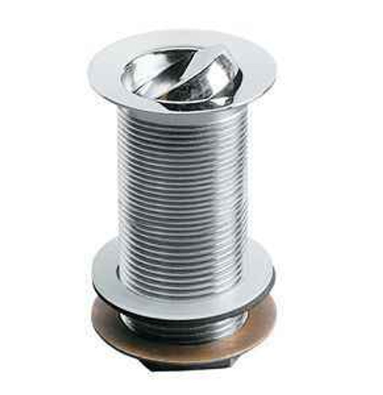 Armitage Shanks S8734AA Unslotted basin waste with swivel plug Chrome finish FTB10536 5012001246344