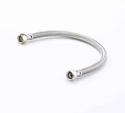 Ideal Standard EV10867 In-wall Frame Inlet Valve Flexi Hose with Seal 3/8 x 3/8 Female Connection Neutral finish FTB10663 4015413712231